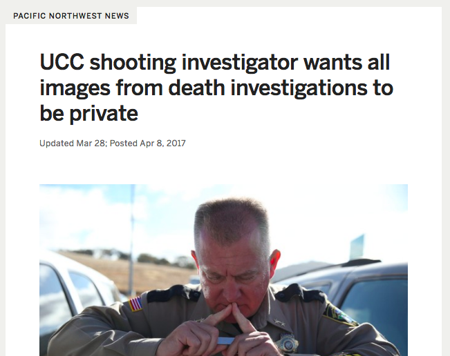 UCC shooting investigator